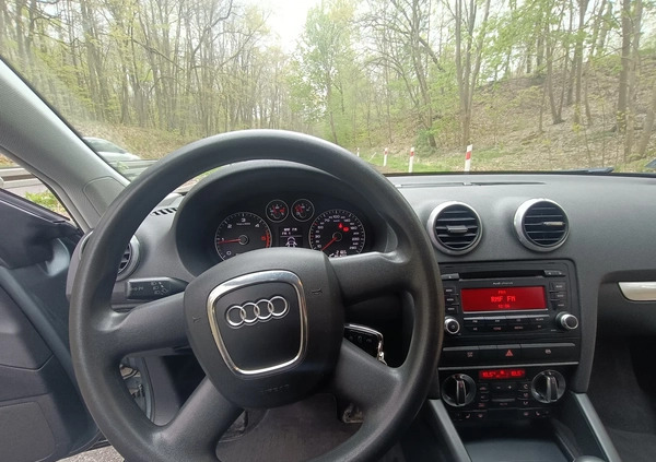 Audi A3 cena 25000 przebieg: 202000, rok produkcji 2008 z Suchań małe 106